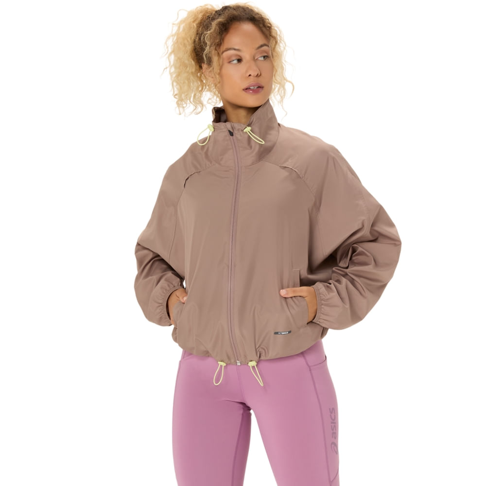 Jaqueta ASICS Nagino Actibreeze Short – Feminino – Marrom