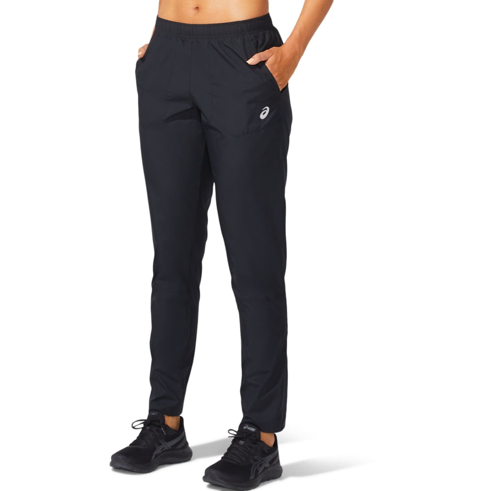 Calça ASICS Silver Woven – Feminino – Preto