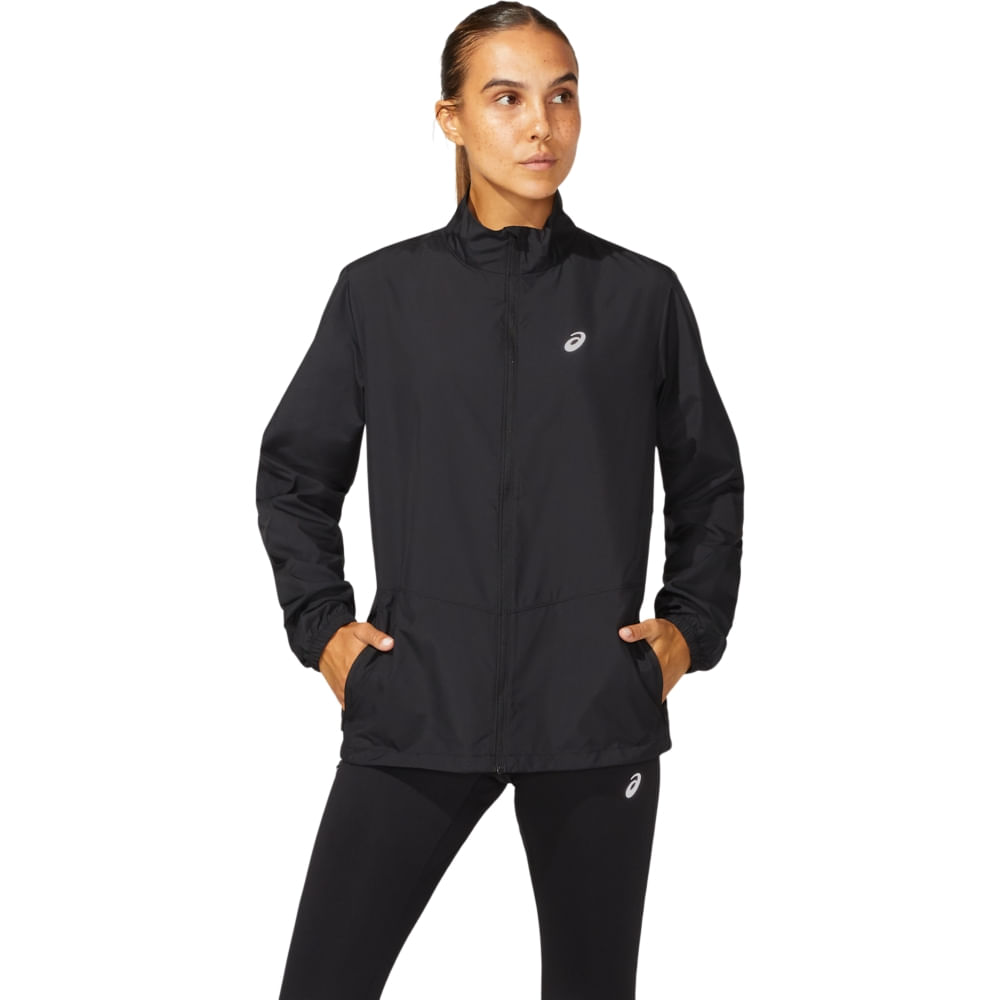 Jaqueta ASICS Silver - Feminino - Preto