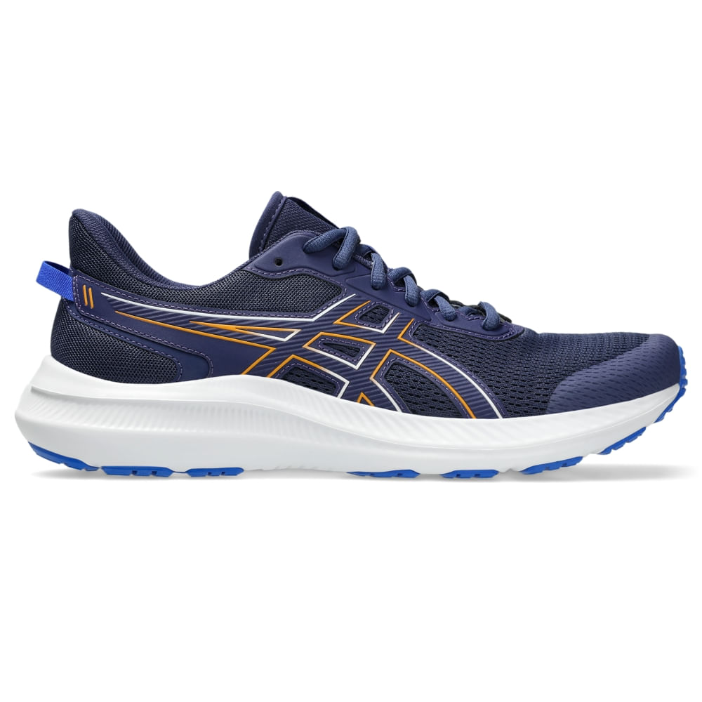 Tênis ASICS Jolt 5 – Masculino – Azul/Laranja