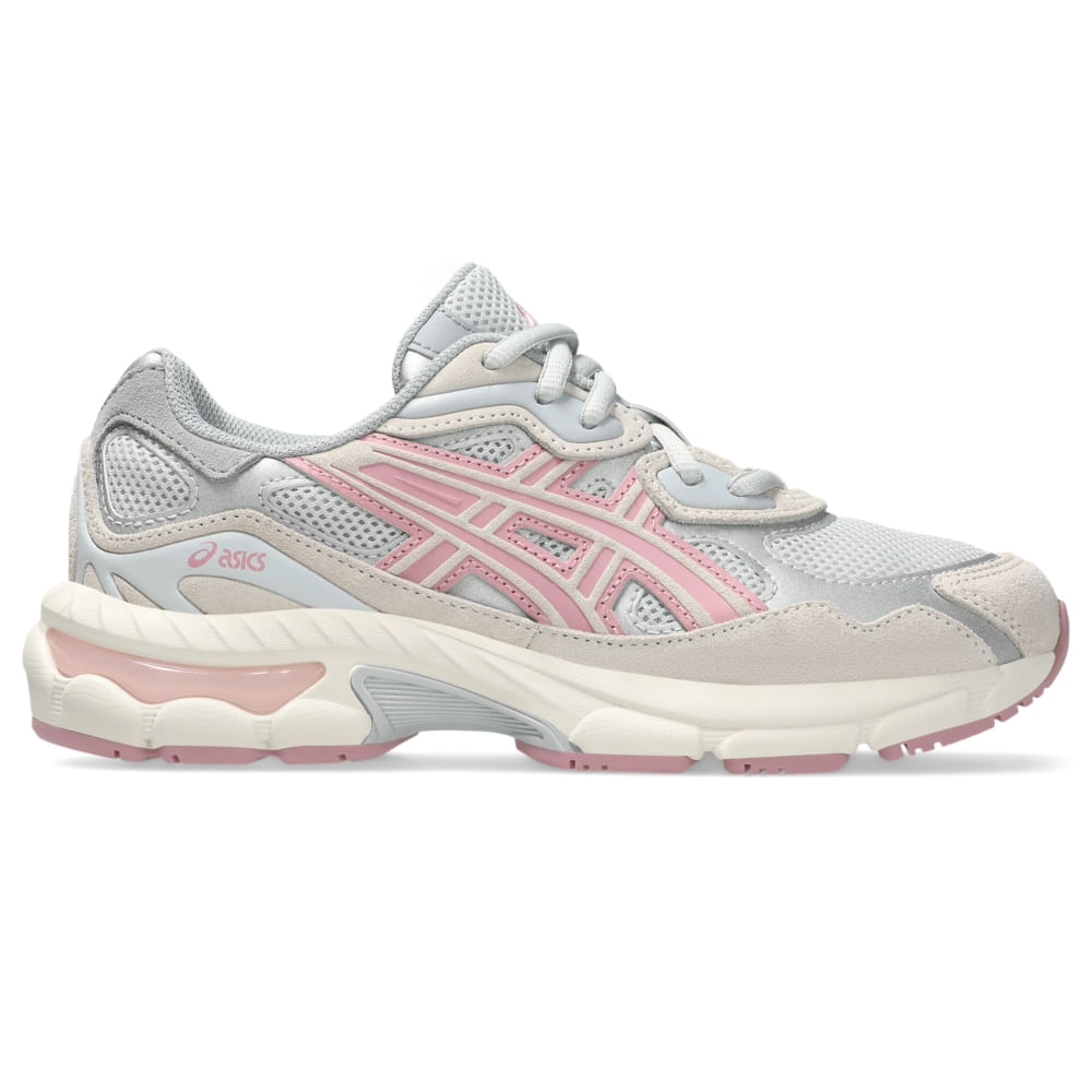 Tênis ASICS GEL-NYC GS - Infantil  - Cinza/Rosa