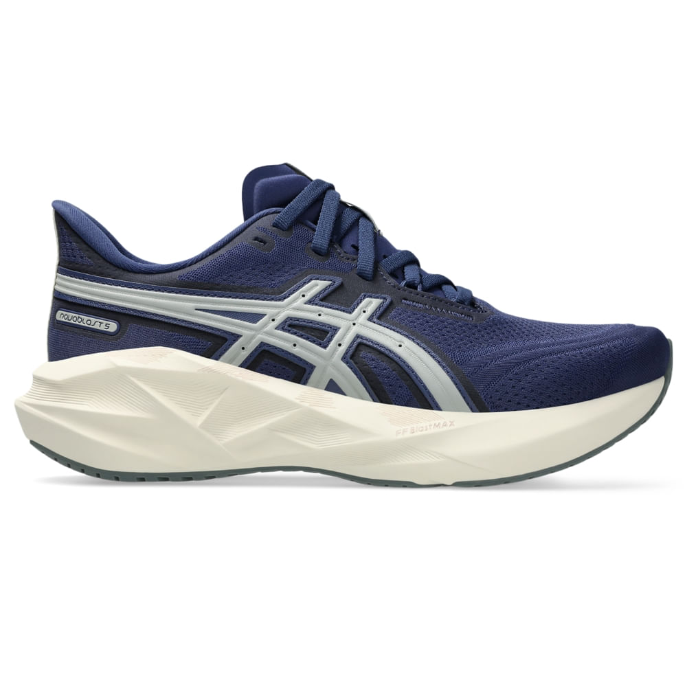 Tênis ASICS Novablast 5 Atc – Feminino – Azul/Cinza