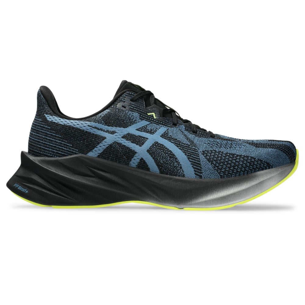 Tênis ASICS Dynablast 5 - Masculino - Preto/Azul