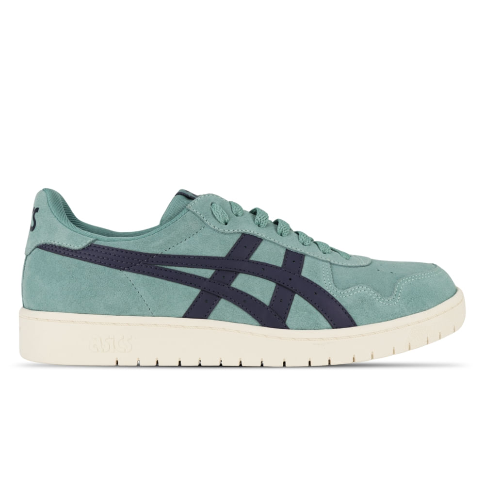 Tênis ASICS Japan S Camurca - Masculino - Verde/Azul