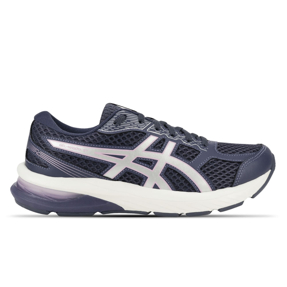 Tênis ASICS GEL-Nagoya St – Feminino – Azul/Rosa