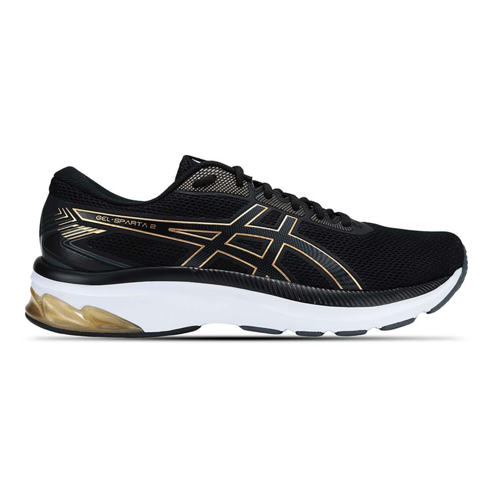 Tênis ASICS GEL-Sparta 2 - Masculino - Preto/Dourado - tam: 38 Menor preço em Tênis ASICS GEL-Sparta 2 - Masculino - Preto/Dourado - tam: 38