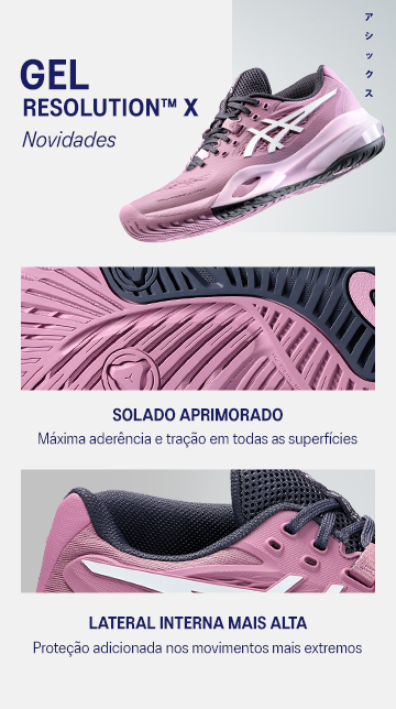 Tênis ASICS Gel-Resolution X Night Energy - Masculino Tênis ASICS Gel-Resolution X Night Energy - Masculino