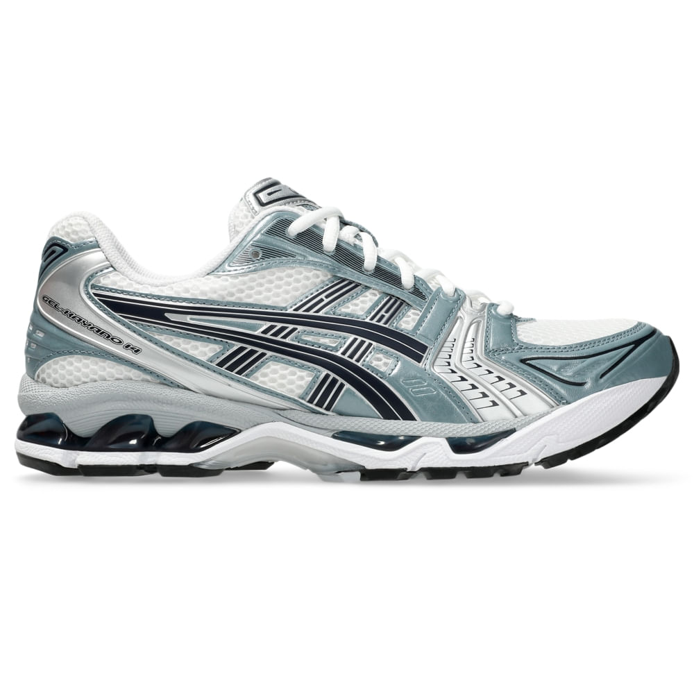 ASICS アシックス GEL-KAYANO14 ホワイト/ブルー　26.0㎝ Tênis ASICS GEL-Kayano 14 - Unissex - Branco/Azul - Melhora o Preço