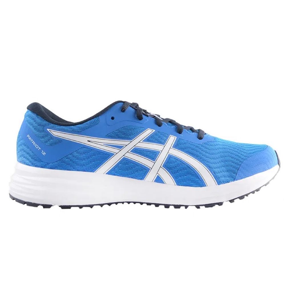 Tênis ASICS Patriot 12 - Masculino - Azul - tam: 44 Menor preço em Tênis ASICS Patriot 12 - Masculino - Azul - tam: 44