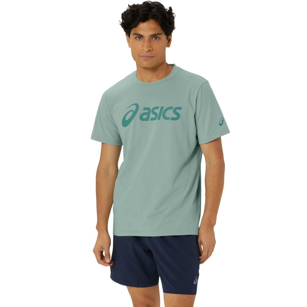 Camiseta ASICS Graphic – Masculino – Verde