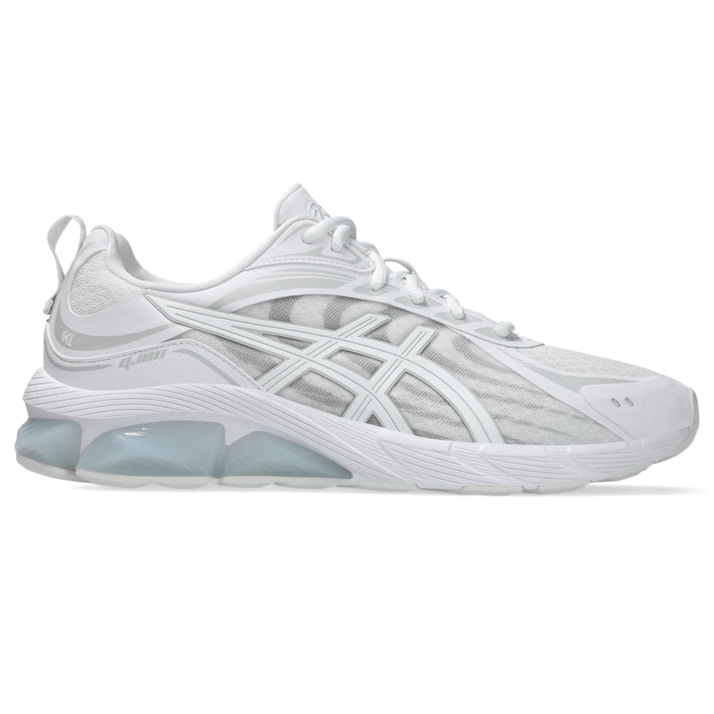 Tênis ASICS GEL-Quantum 180 Viii - Unissex - Branco/Cinza - tam: 41 Menor preço em Tênis ASICS GEL-Quantum 180 Viii - Unissex - Branco/Cinza - tam: 41