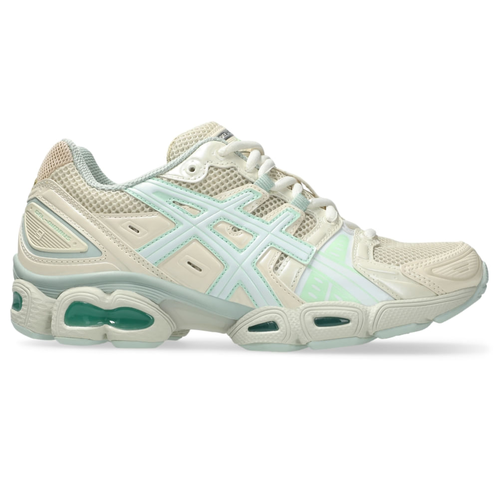 Tênis ASICS GEL-Nimbus 9 – Feminino – Bege/Branco