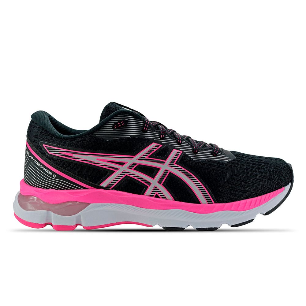 Tênis ASICS GEL-Pacemaker 2 - Feminino - Preto com Rosa - tam: 34 Menor preço em Tênis ASICS GEL-Pacemaker 2 - Feminino - Preto com Rosa - tam: 34