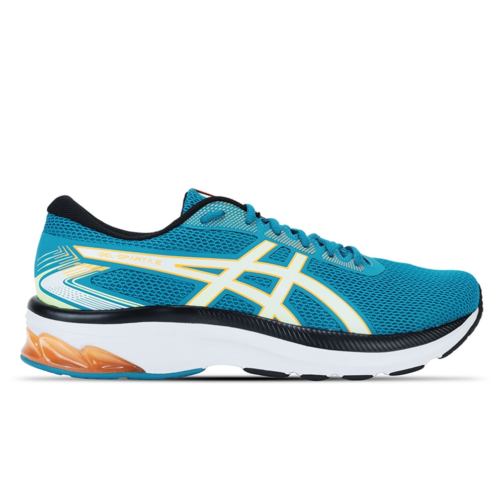 Tênis ASICS GEL-Sparta 2 - Masculino - Azul/Laranja - tam: 43 Menor preço em Tênis ASICS GEL-Sparta 2 - Masculino - Azul/Laranja - tam: 43