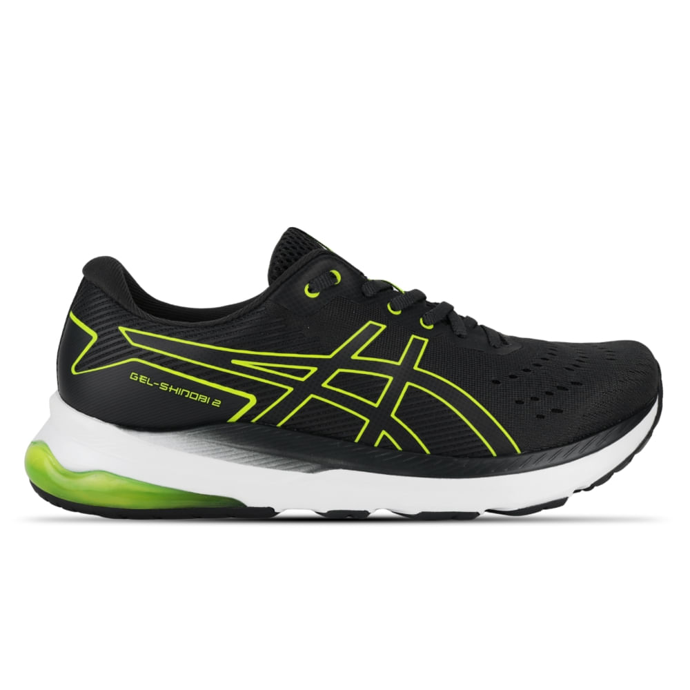 Tênis ASICS GEL-Shinobi 2 – Masculino – Cinza/Amarelo