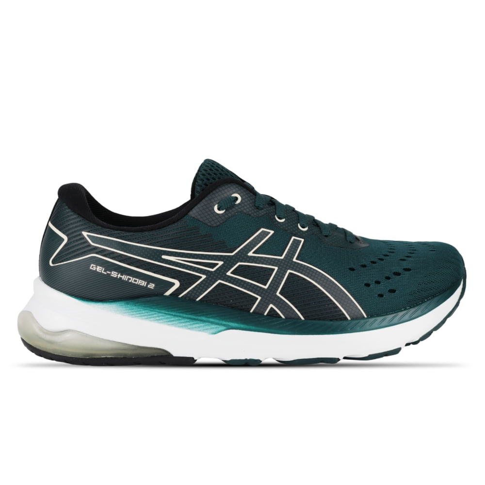 Tênis ASICS GEL-Shinobi 2 - Masculino - Verde/Bege - tam: 42 Menor preço em Tênis ASICS GEL-Shinobi 2 - Masculino - Verde/Bege - tam: 42