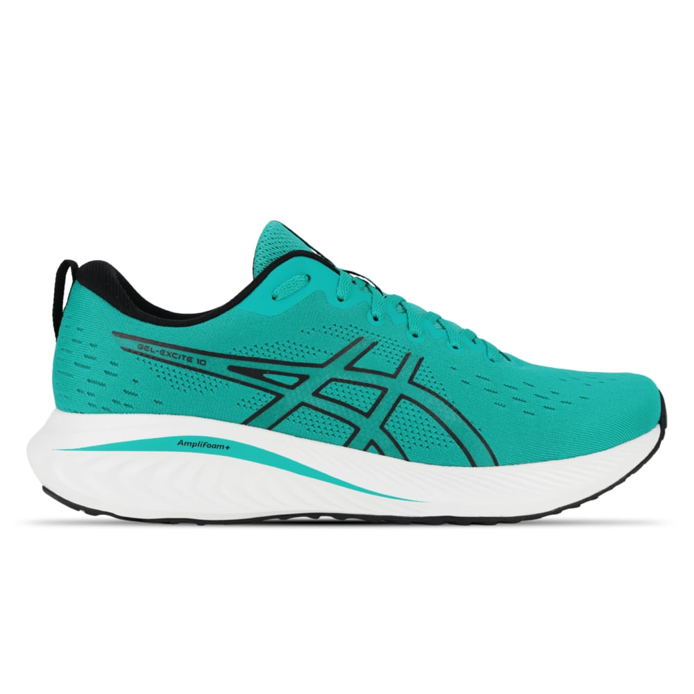 Gel Excite 10 Asics Dark Green Men Gel-Excite 10 Running Shoes