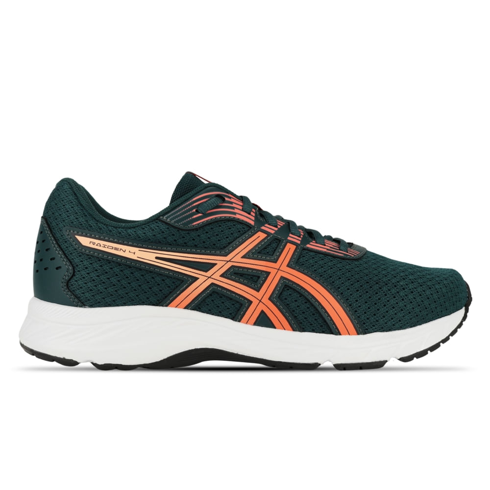 Tênis ASICS Raiden 4 – Masculino – Verde/Preto