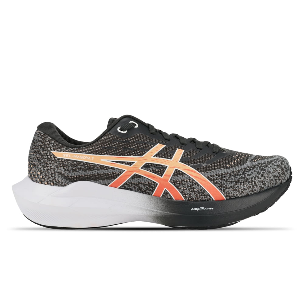 Tênis ASICS GEL-Nagoya 7 - Masculino - Cinza/Rosa
