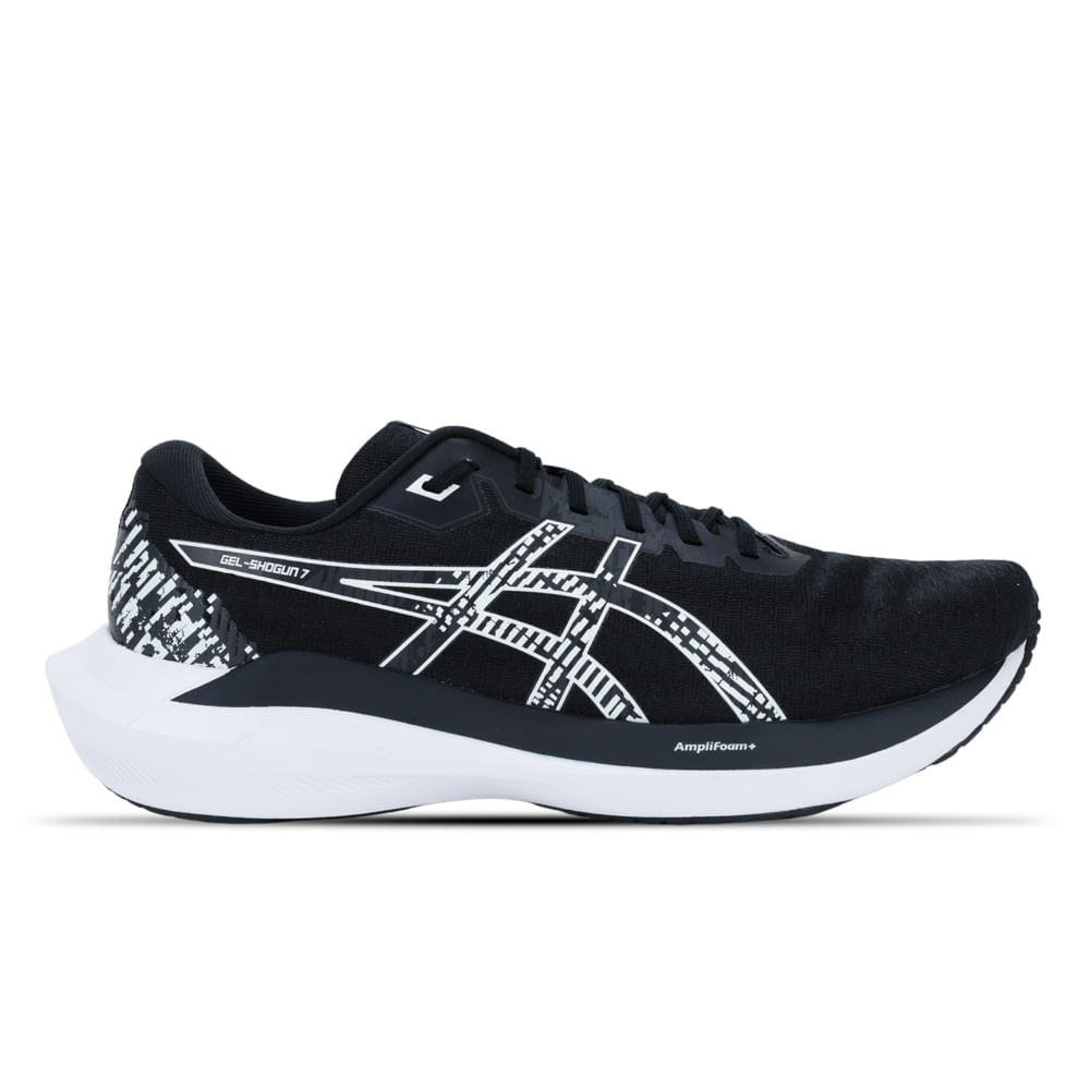 Tênis ASICS GEL-Shogun Masculino Preto/Branco - Main Image