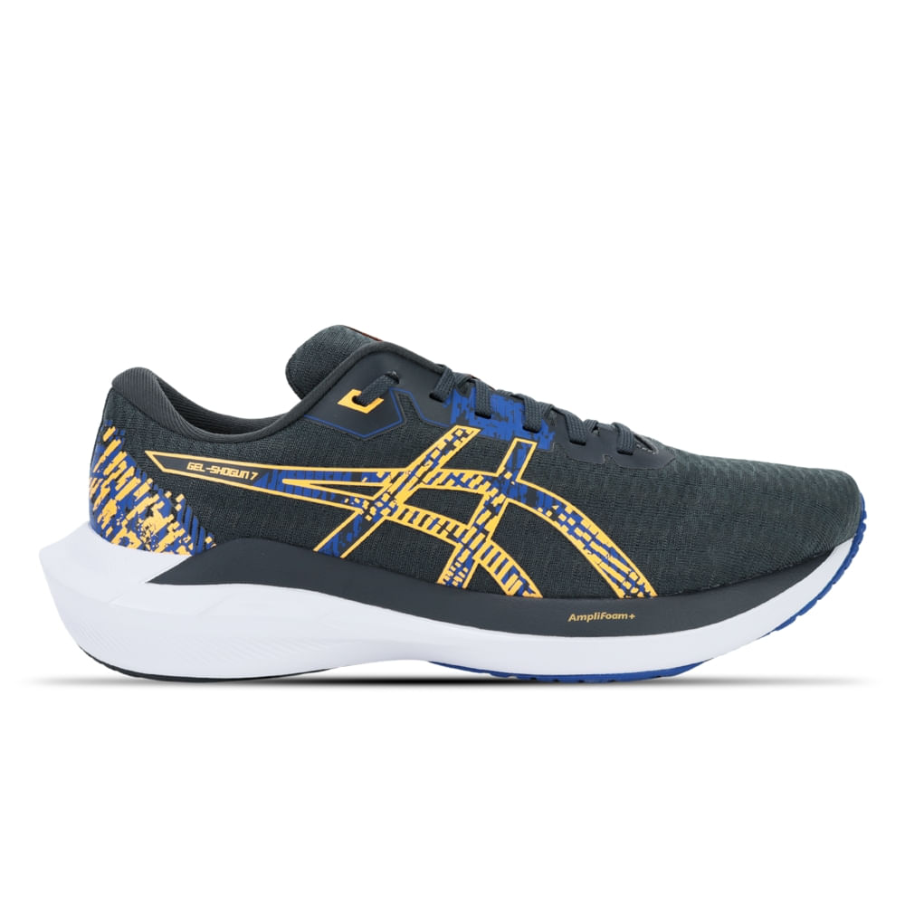Tênis ASICS GEL-Shogun 7 - Masculino - Preto/Vermelho - ASICS Brasil