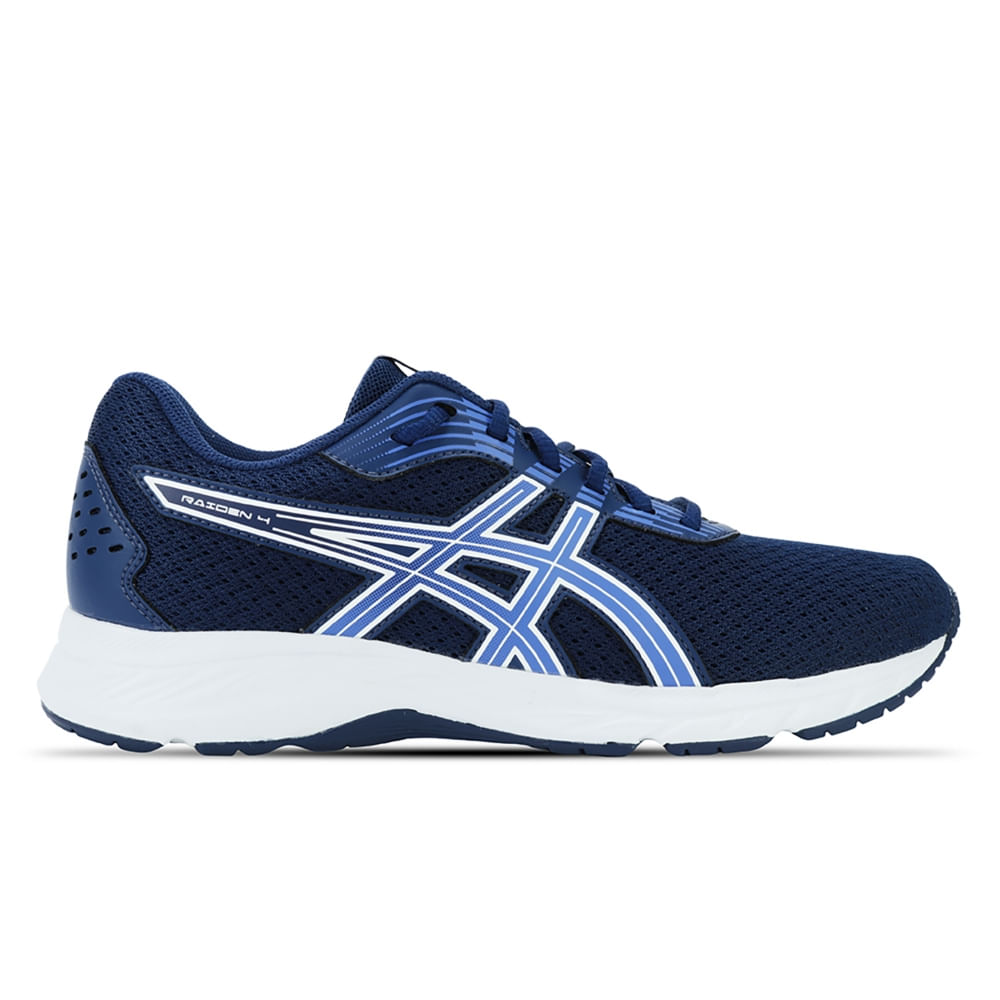 Tênis ASICS Raiden 4 - Feminino - Azul/Branco - tam: 35 Menor preço em Tênis ASICS Raiden 4 - Feminino - Azul/Branco - tam: 35