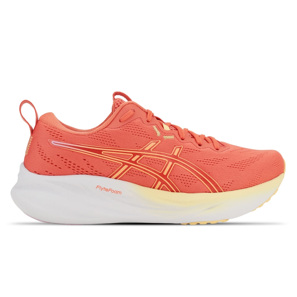 Tênis ASICS GEL-Pulse 16 Se - Feminino - Rosa/Laranja