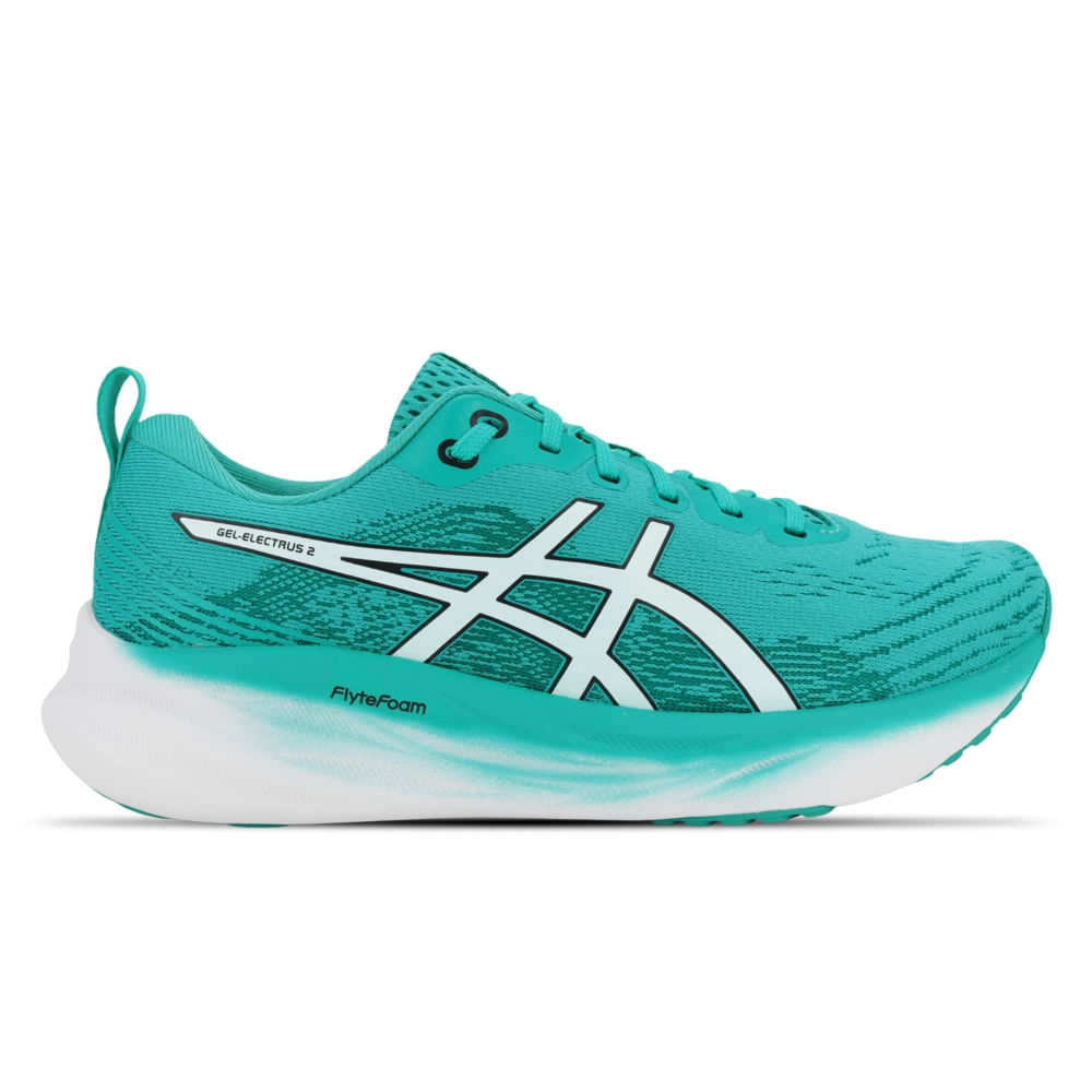 Tênis ASICS GEL-Electrus 2 - Feminino - Verde/Azul - tam: 35 Menor preço em Tênis ASICS GEL-Electrus 2 - Feminino - Verde/Azul - tam: 35