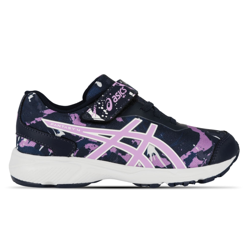 Tênis ASICS Fantasy 4 – Infantil – Azul/Branco