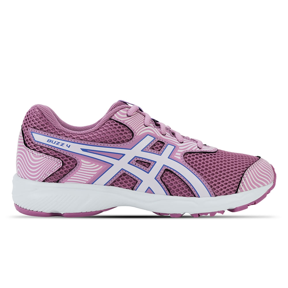 Tênis ASICS Buzz 4 – Infantil – Roxo/Azul
