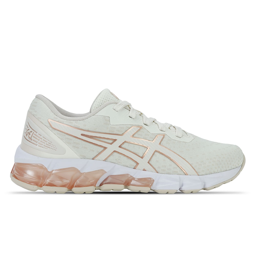 Tênis ASICS GEL-Quantum 180 Fly - Feminino - Bege/Rosa