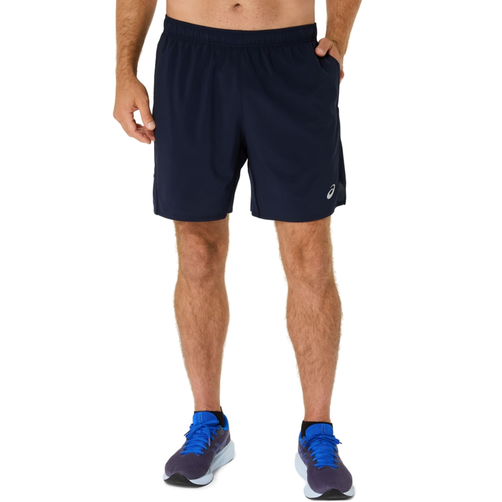 Shorts ASICS Silver 7In - Masculino - Azul Marinho - tam: GG