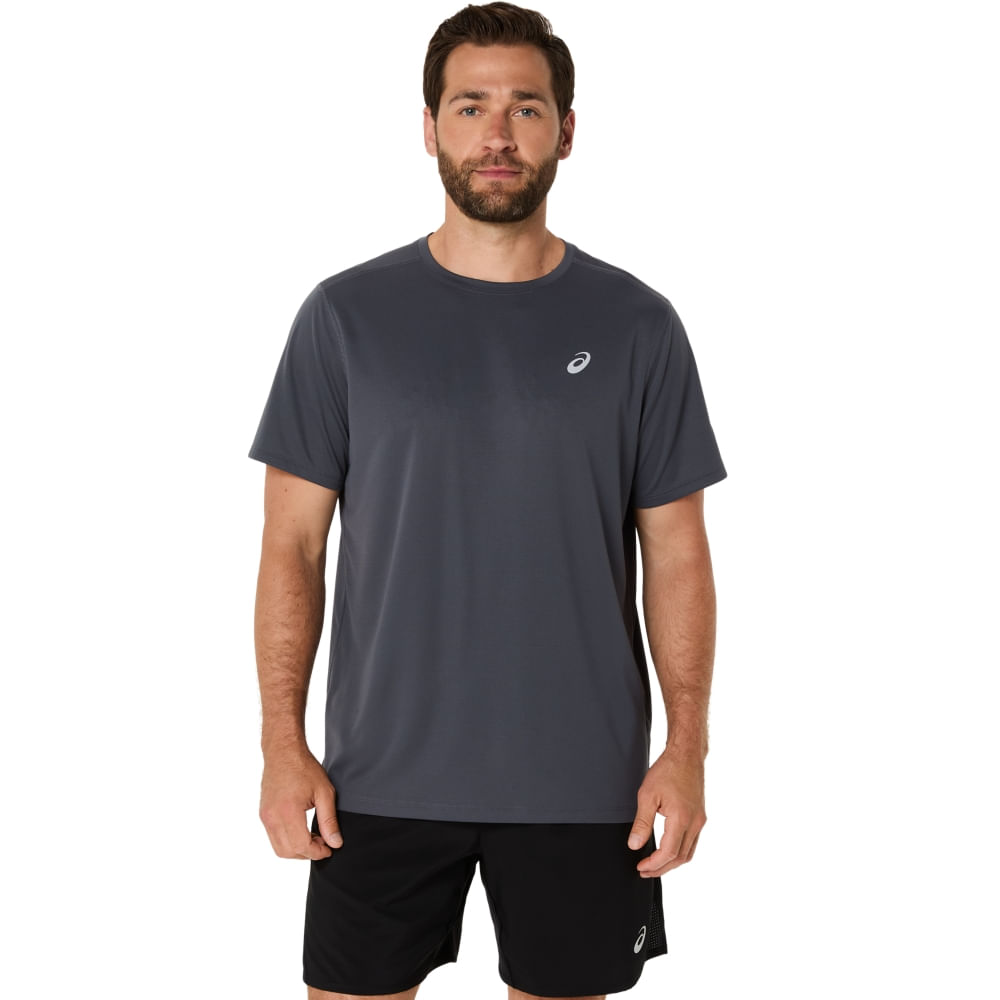 Camiseta ASICS Silver – Masculino – Cinza