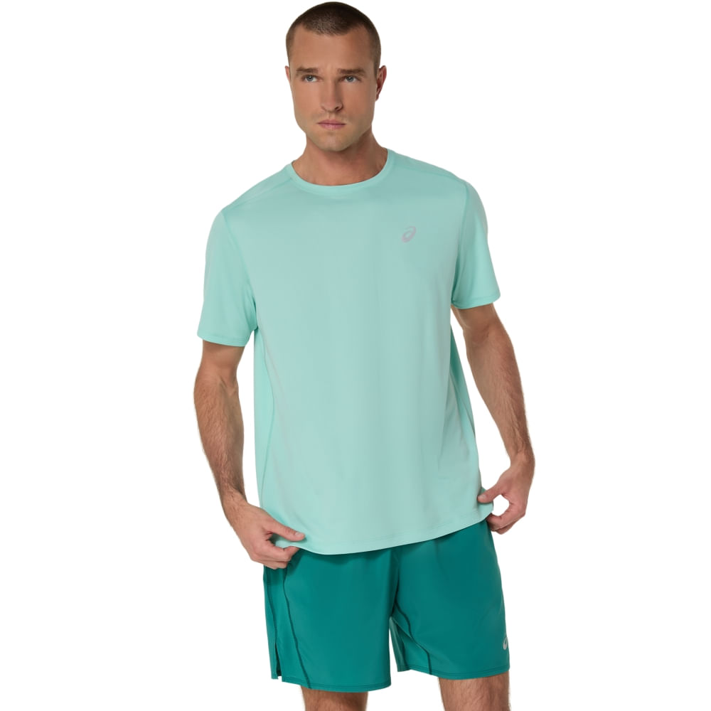 Camiseta ASICS Silver – Masculino – Verde