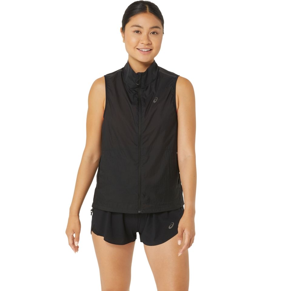 Colete Asics Metarun Packable - Feminino - Preto