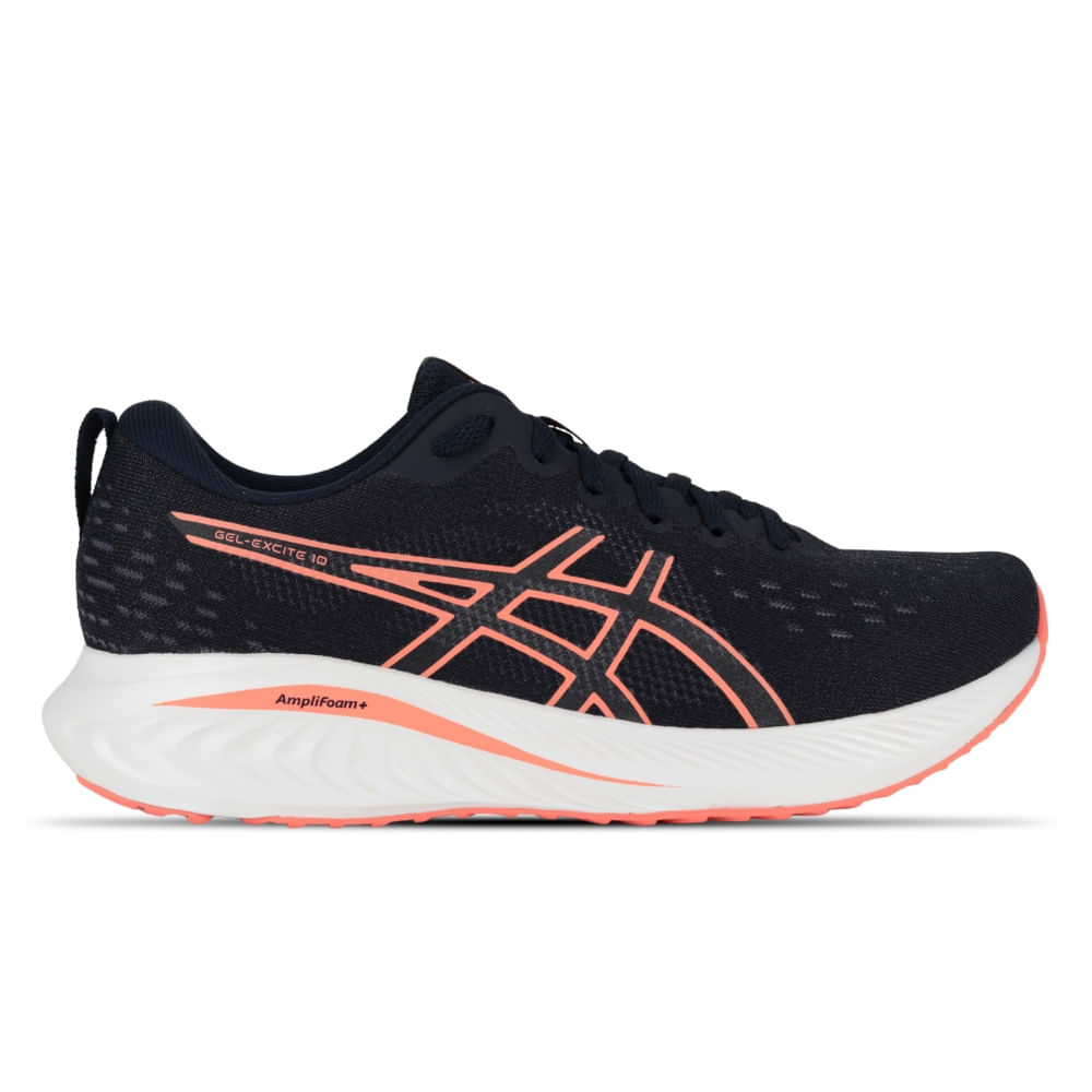 Tênis ASICS GEL-Excite 10 - Feminino - Azul/Rosa - ASICS Brasil
