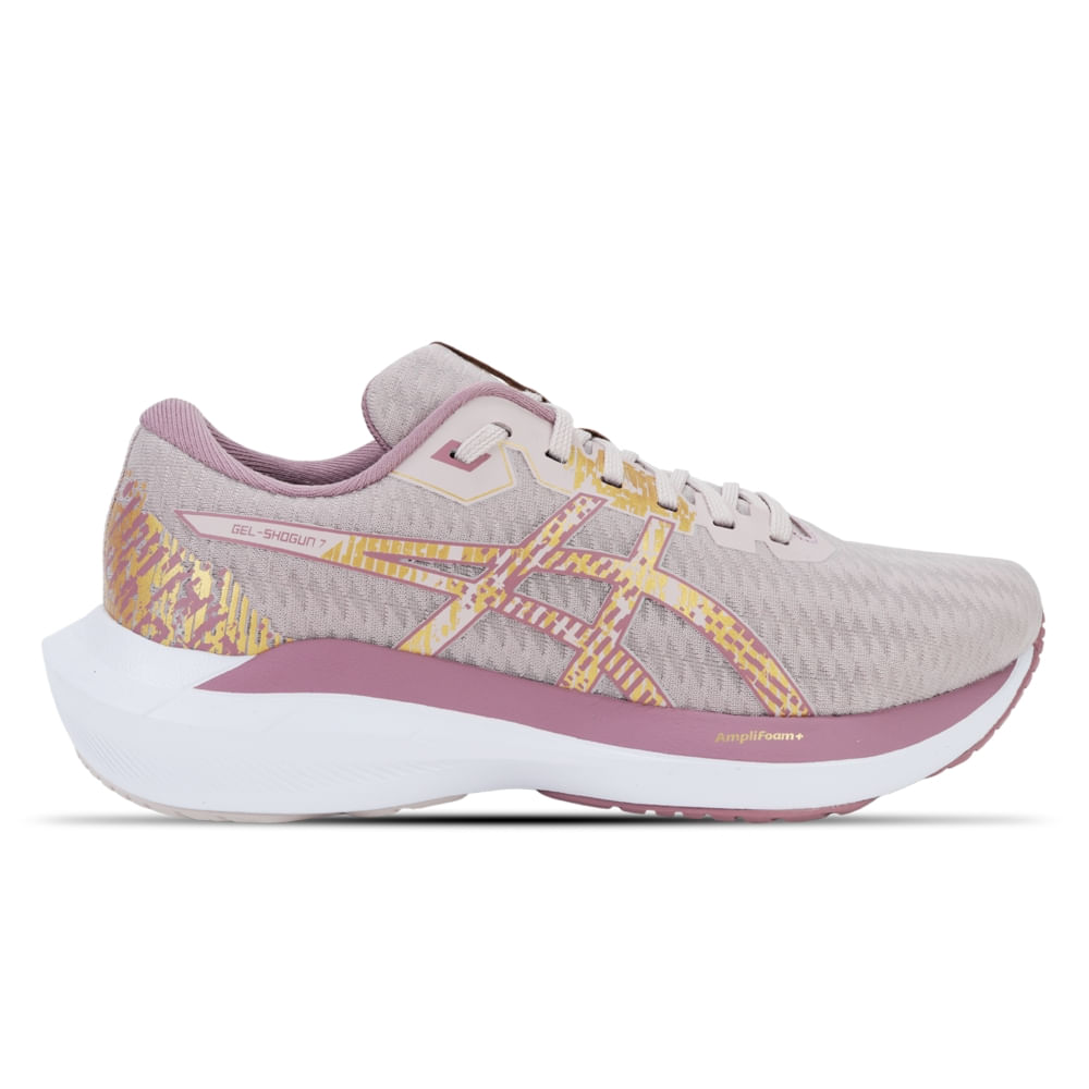 Tênis ASICS GEL-Shogun 7 - Feminino - Rosa/Roxo - tam: 39 Menor preço em Tênis ASICS GEL-Shogun 7 - Feminino - Rosa/Roxo - tam: 39