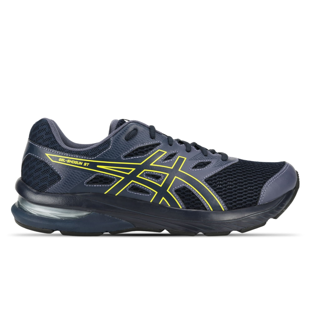 Tênis ASICS GEL-Shogun St - Masculino - Azul/Amarelo