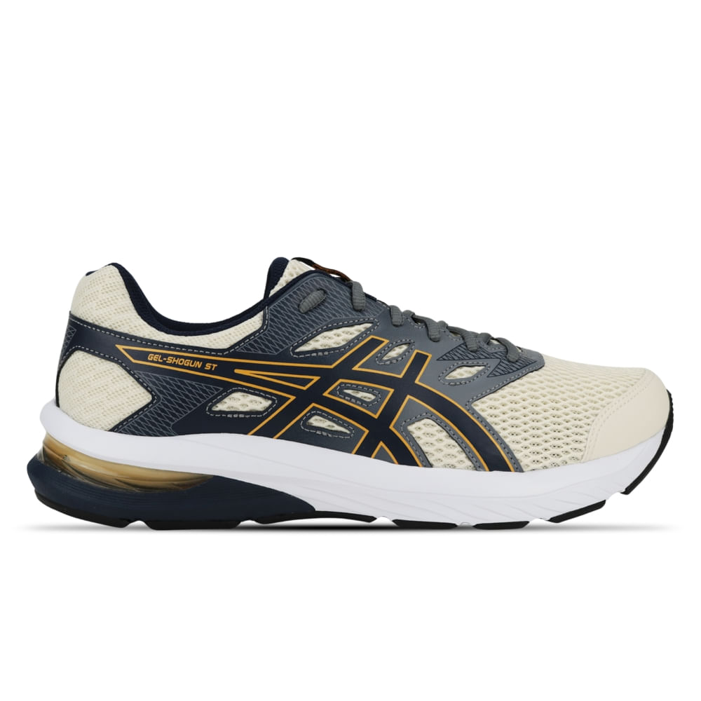 Tênis ASICS GEL-Shogun St - Masculino - Bege/Dourado