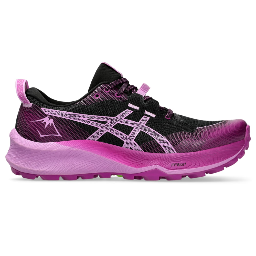 Tênis ASICS GEL-Trabuco 12 - Feminino - Preto/Roxo - tam: 35 Menor preço em Tênis ASICS GEL-Trabuco 12 - Feminino - Preto/Roxo - tam: 35