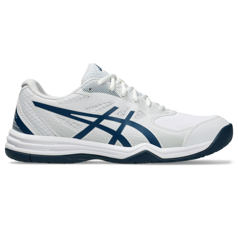 Tênis ASICS Court Slide 3 - Masculino - Branco/Azul