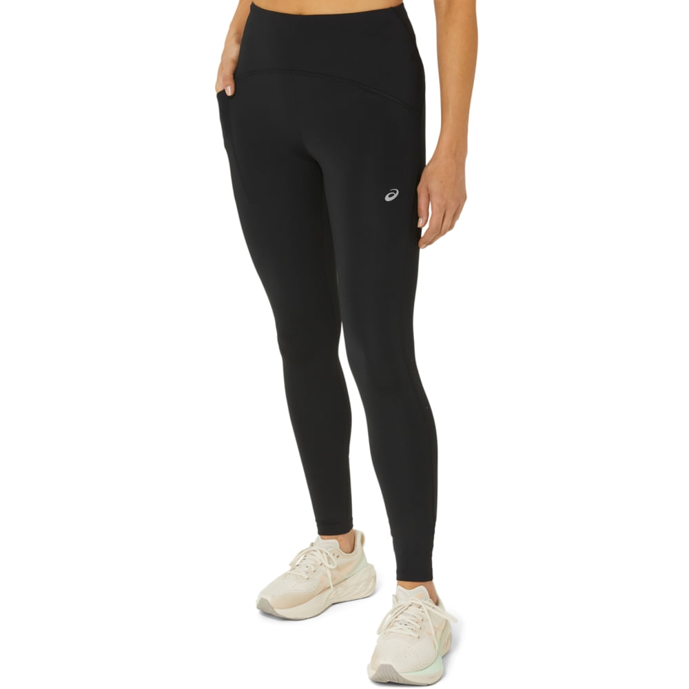 Calça ASICS Legging Road Cintura Alta - Feminino - Preto - tam: P