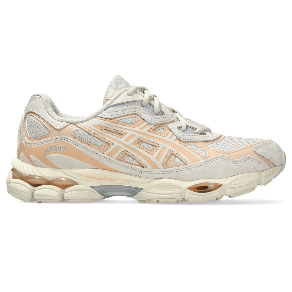 Tênis ASICS GEL-NYC – Unissex – Bege/Rosa