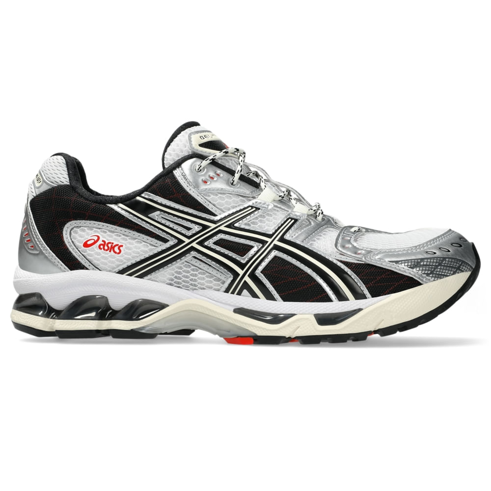 Tênis ASICS GEL-Nimbus 10.1 - Unissex - Branco/Preto - tam: 42