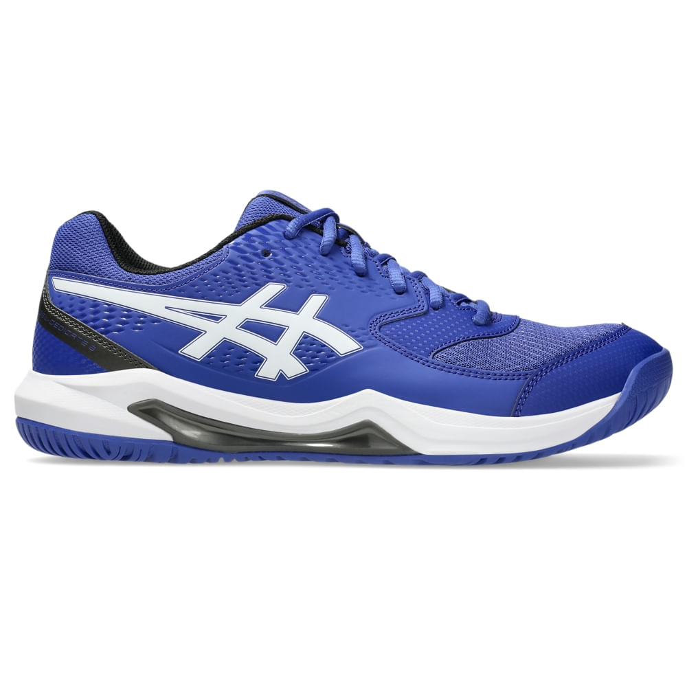 Tênis ASICS Gel-Dedicate 8 - Masculino - Azul/Branco