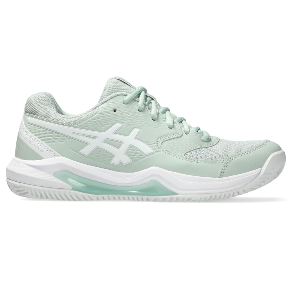 Tênis ASICS Gel-Dedicate 8 Saibro – Feminino – Verde/Branco
