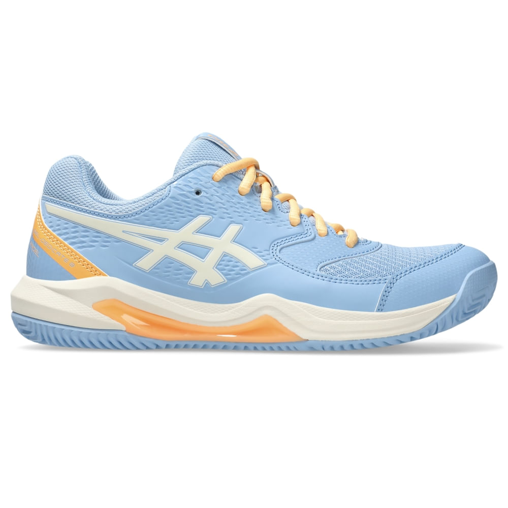 Tênis ASICS Gel-Dedicate 8 Padel - Feminino - Azul/Bege - tam: 40.5