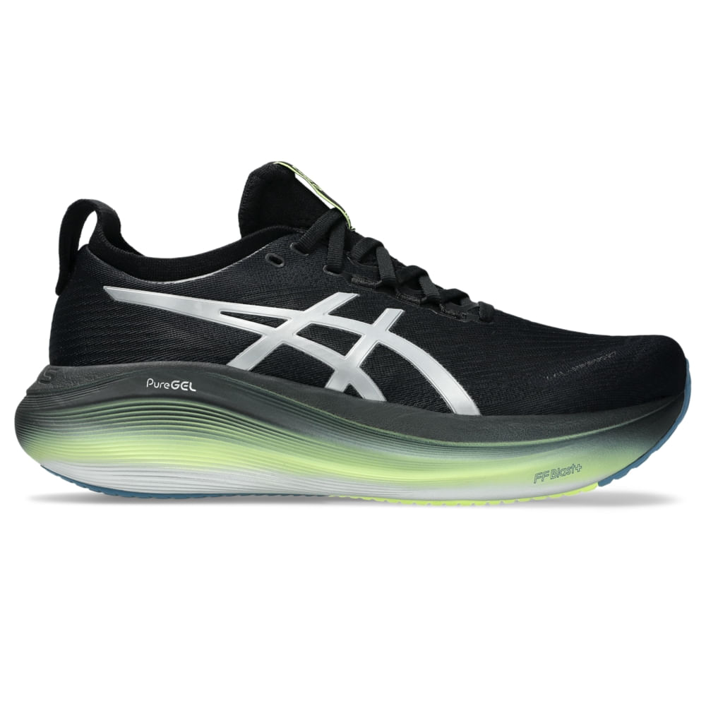 Tênis ASICS GEL-Nimbus 27 Luxe – Masculino – Dourado/Preto