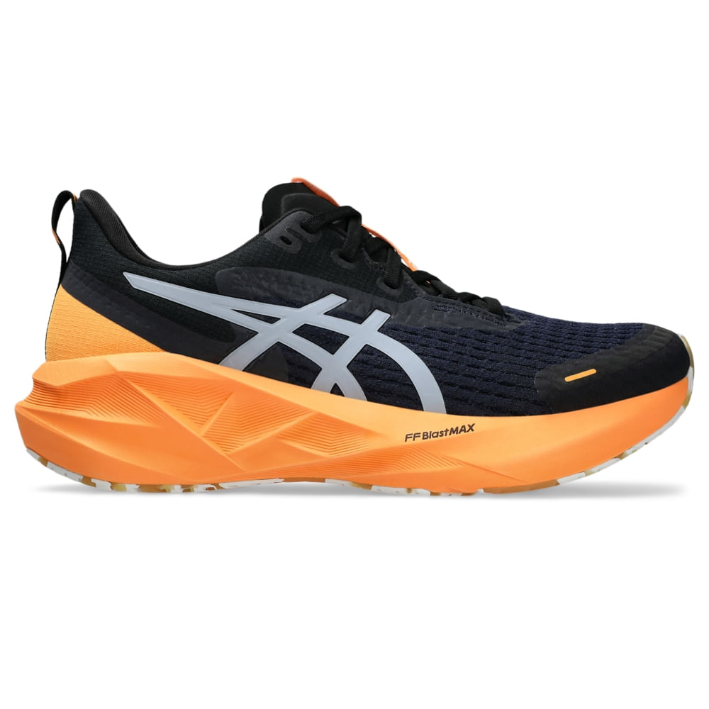 Tênis ASICS Novablast 5 Lite-Show - Masculino - Prata/Laranja - tam: 38 Menor preço em Tênis ASICS Novablast 5 Lite-Show - Masculino - Prata/Laranja - tam: 38