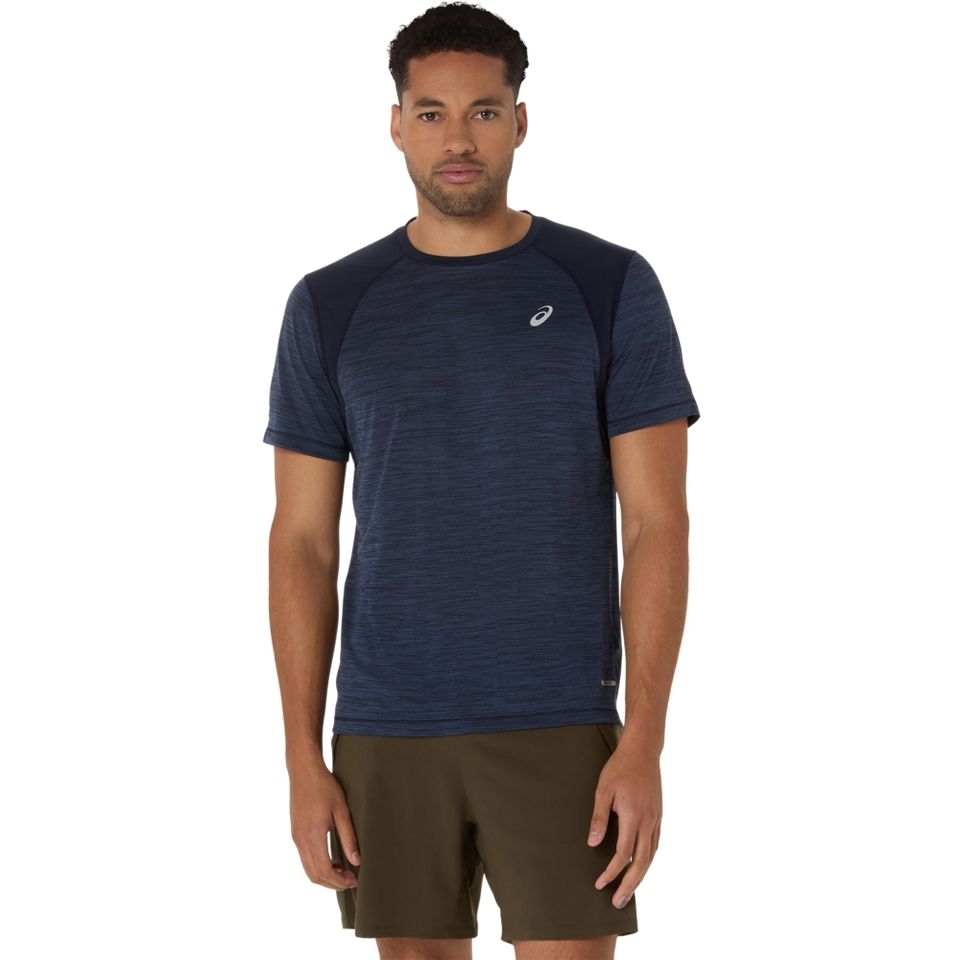 Camiseta Asics Road - Masculino - Azul